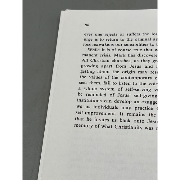 Mark's Story of Jesus Werner Kelber 1979 Fortress Press paperback book READ - Picture 2 of 5